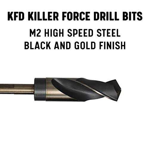 Reduced Shank HSS Black & Gold KFD Drill Bit - Image 3