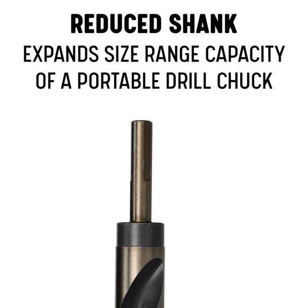 Reduced Shank HSS Black & Gold KFD Drill Bit - Image 5