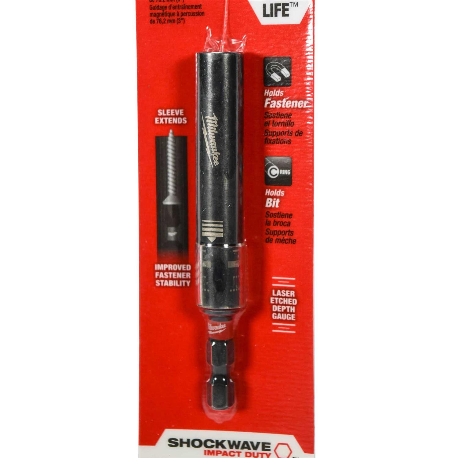 Milwaukee 48-32-4508 SHOCKWAVE 3 Magnetic Drive Guide - Image 2
