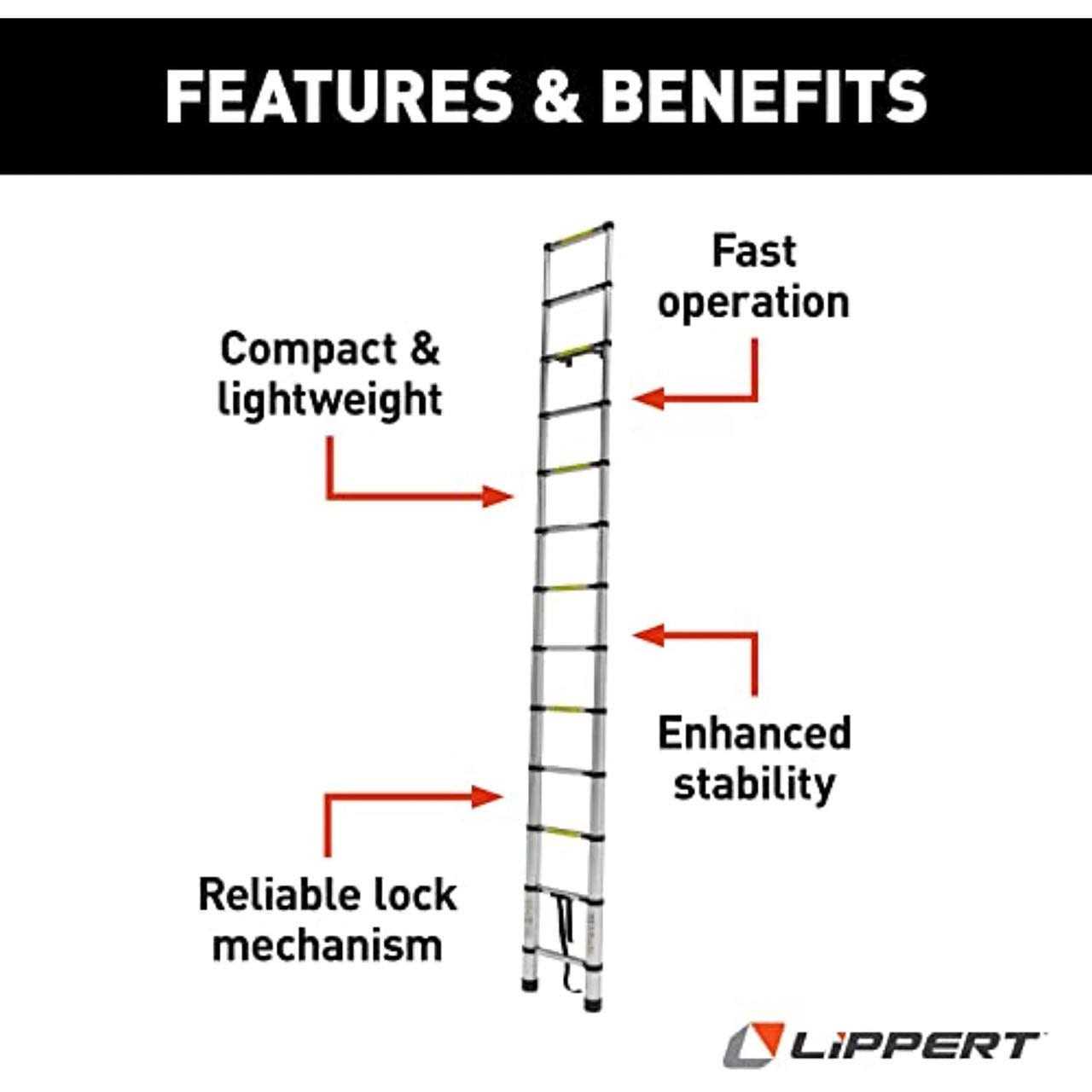 Lippert On-The-Go Ladder - Image 4