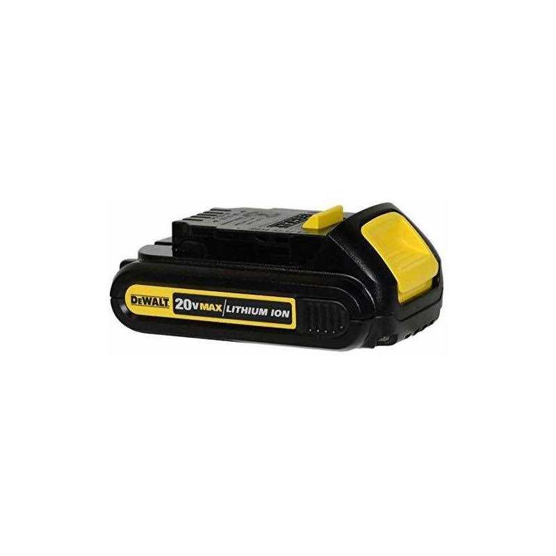 Black De-Walt 20V 20 Volt Max Lithium-Ion Battery Pack - Image 3