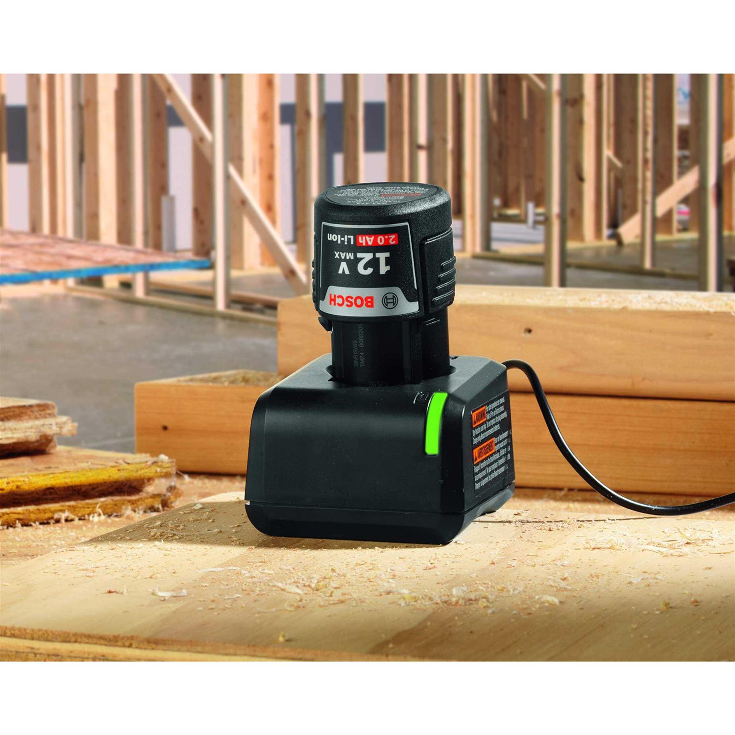 Bosch 12V Max Lithium-Ion Battery and Charger Starter Kit GXS12V-01N12 - Image 4