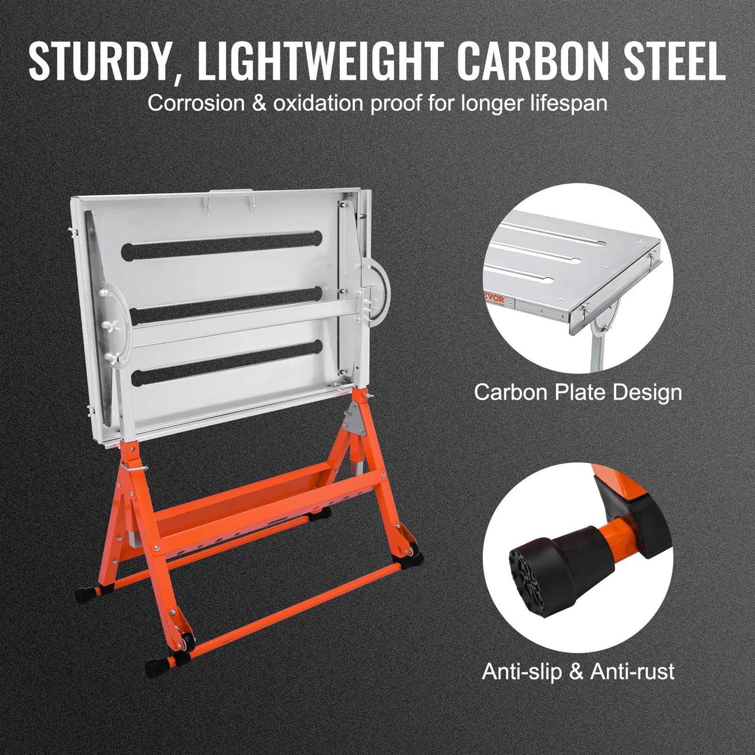VEVOR Welding Table 30x20 400lbs Load Capacity Steel Welding Workbench Table on Wheels - Image 5