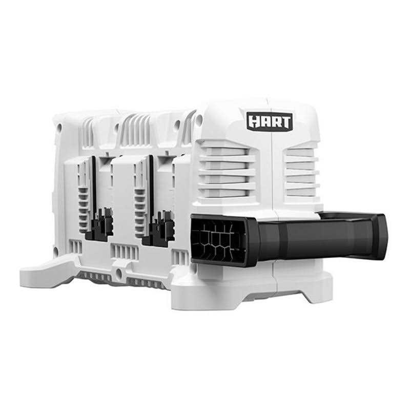 Hart 20-Volt Lithium-Ion 4-Port Fast Charger - Image 4