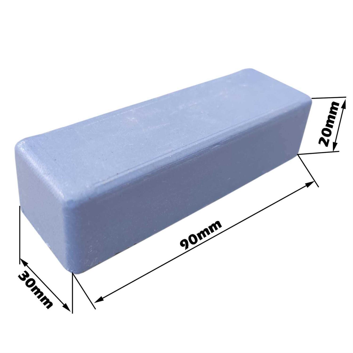 PR PURUI PURUI 100g Polishing Buffing Compound Kit 6PC-Kit Includes:Black Emery,General Green,White,Brown Tripoli,All Purpose Blue - Image 3