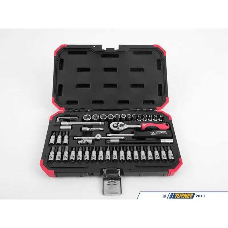 BMW E36 M3 S52 3.2L Schwaben 46 Piece 1/4 Drive Set - Image 3