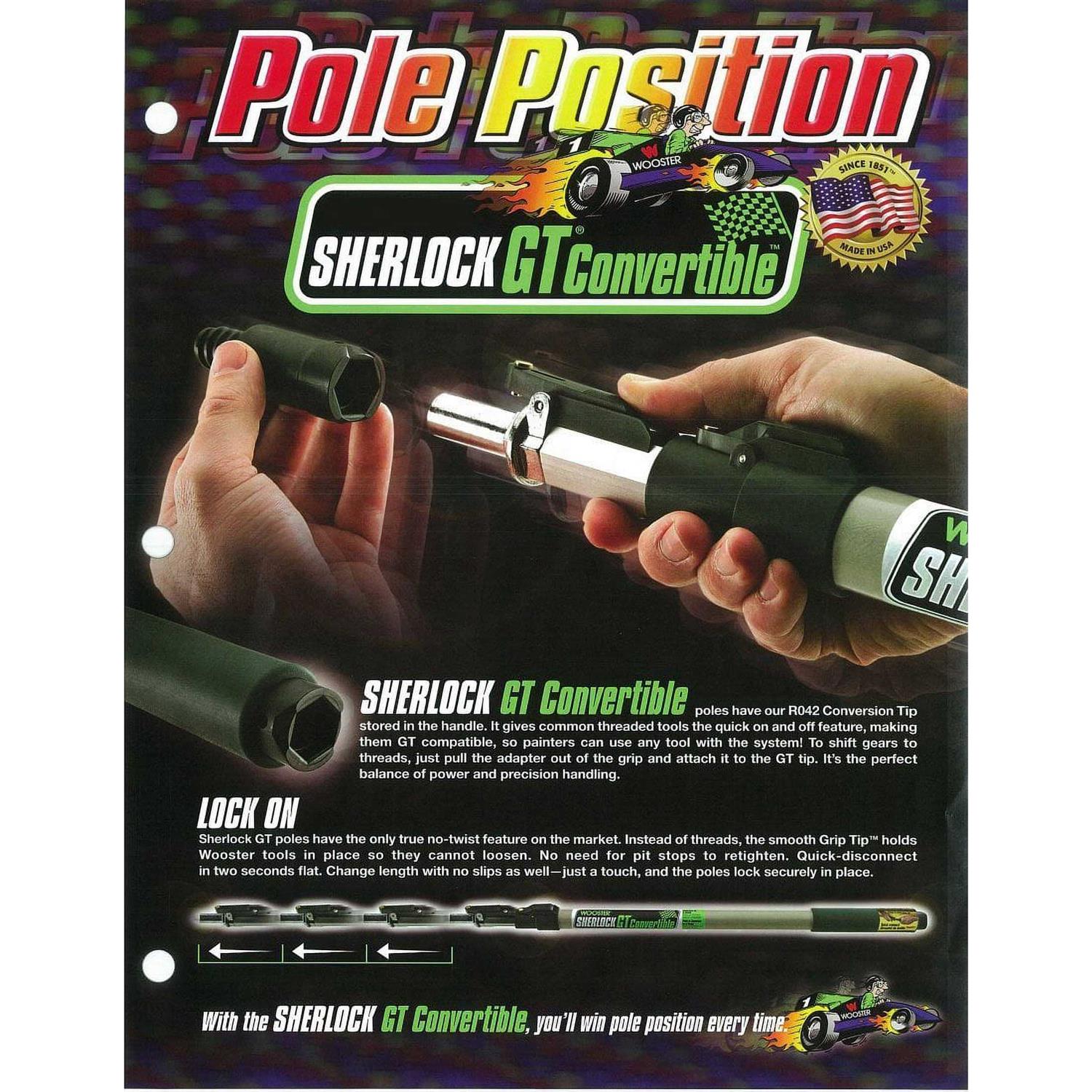 Wooster Sherlock GT R090 Extension Pole - Image 4