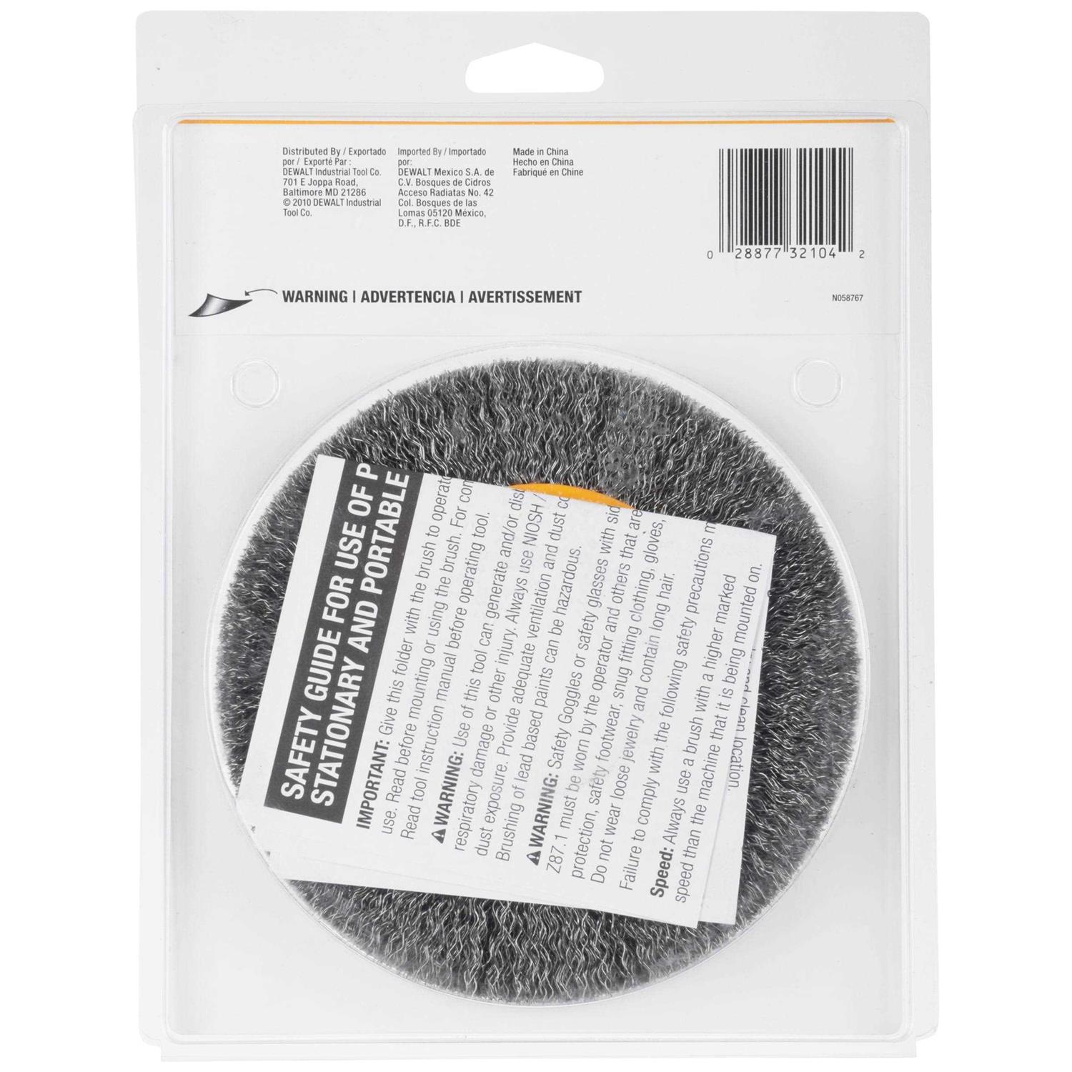 Dewalt DW4904 Wire Wheel - Image 4