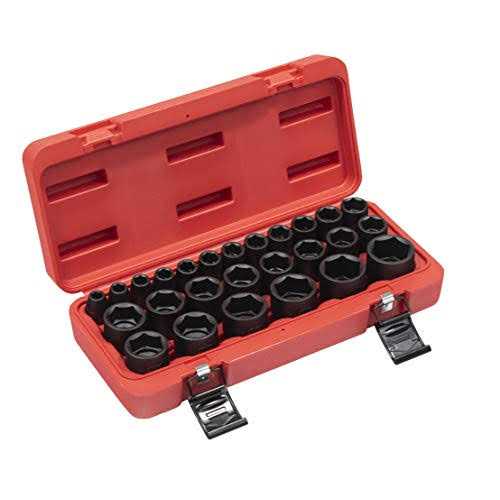 Sunex 2645 26-Piece 1/2 in. Drive Metric Impact Socket Set - Image 5