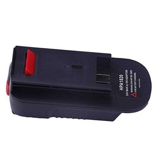 LaiPuDuo 20V Adapter HPA1820 for Black&Decker LBXR2020 18V to 20V Batteries Convertor Adapter for Black Decker 18V nicad & nimh batter - Image 2