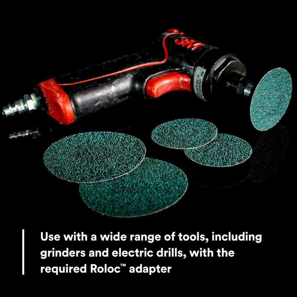 3M Green Corps Roloc Disc Grit - Image 5