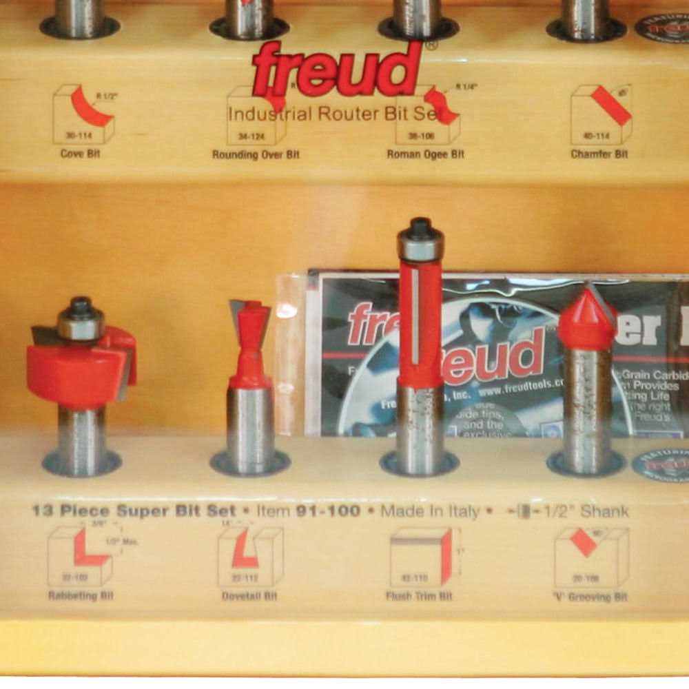 Freud 91-100 13 Piece Super Router Bit Set - Image 5