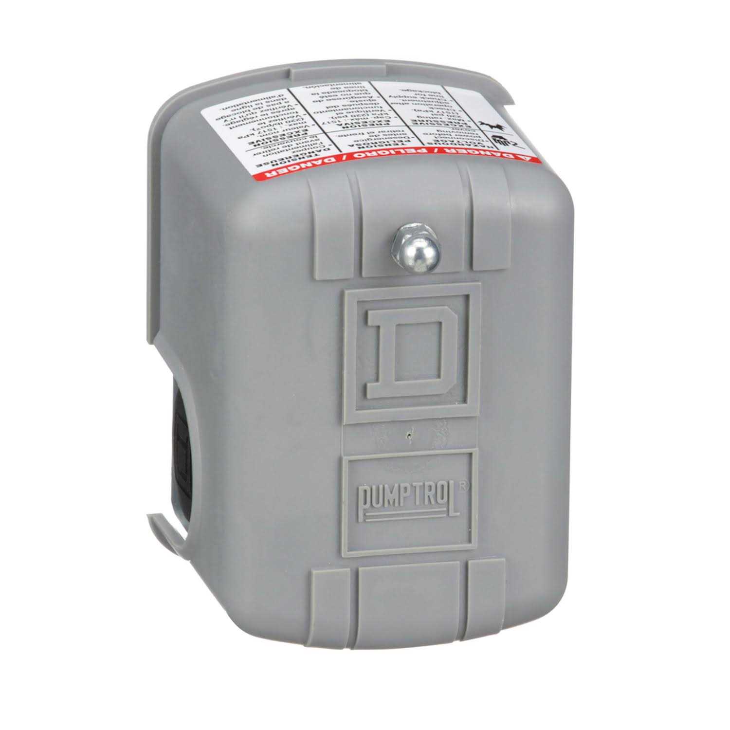 Square D FHG2J27CP Pumptrol 80 psi 100 psi Pressure Switch - Image 3