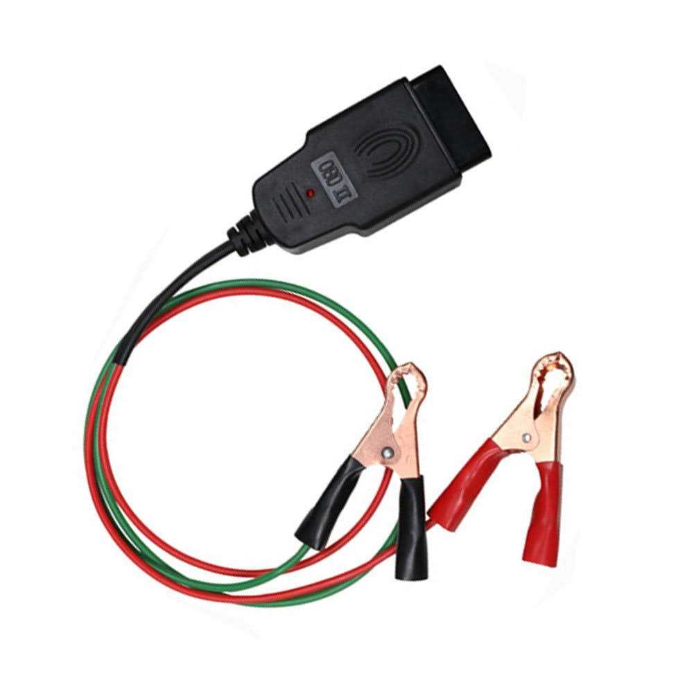 vgate Obd Ii Memory Saver Connector with Two 2 Alligator Clips - Image 3