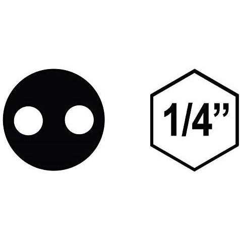 VEGA Spanner Insert Bits. Professional Grade 1/4 Hex Shank Spanner 1 Insert Bits - Image 3