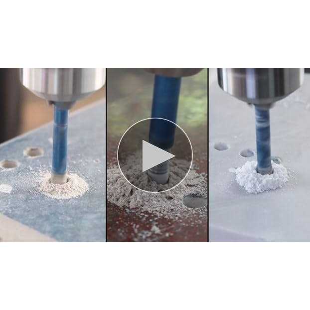 Diamond Drill Bit BRSCHNITT 1/4 1/4 Masonry Drill Bits Set for Porcelain Tile Ceramic Stone Granite Marble,Hex Shank Diamond Hole - Image 4