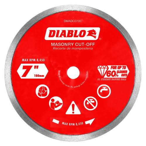Diablo 3 in. Diamond Masonry Continuous Rim Cut-Off - Image 5