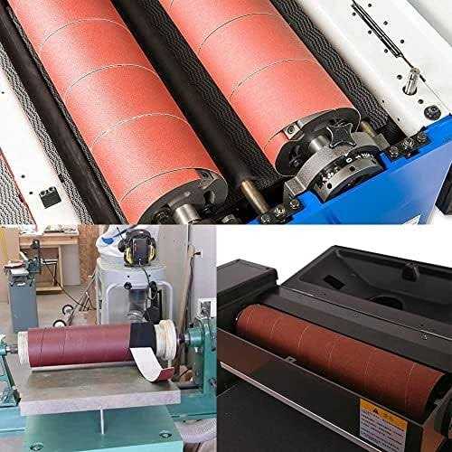 AcbbMns Ready-to-wrap Ready-to-cut 3 wide by 49 Feet long Aluminium Oxide Abrasive for Drum Sander Sandpaper Continuous Roll 120 - Image 4