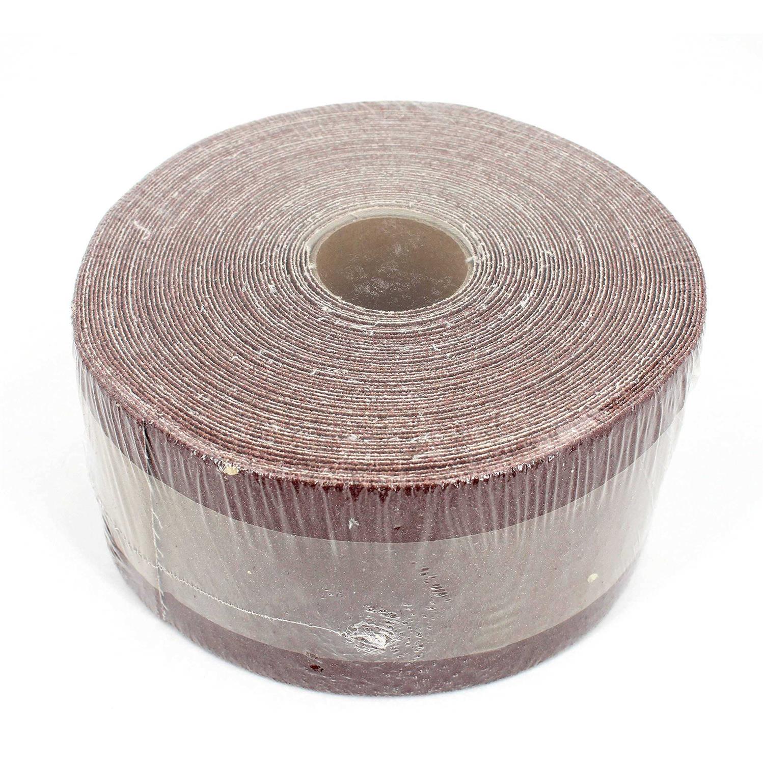 AcbbMns Ready-to-wrap Ready-to-cut 3 wide by 49 Feet long Aluminium Oxide Abrasive for Drum Sander Sandpaper Continuous Roll 120 - Image 5