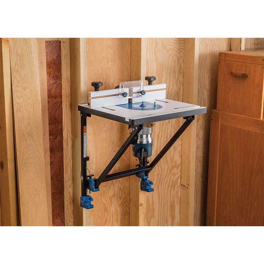 Rockler Convertible Benchtop Router Table – Convertible Routers for Woodworking Fits Most Routers – Unique Base Design Router Table – Benchtop Wood - Image 3