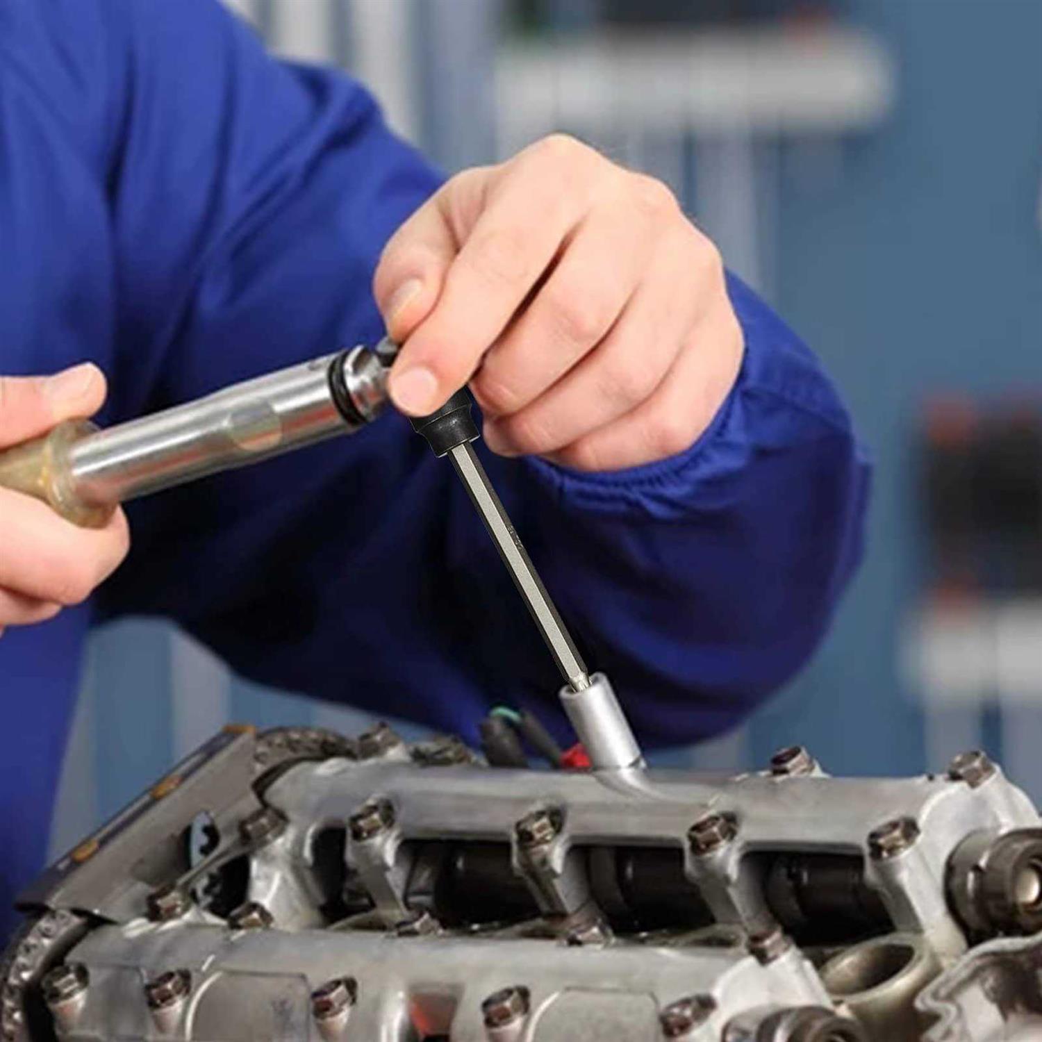 Extra Long Torx Bit Socket Set Long 3.5 Torx Bit in 3/8 Drive T10 - Image 3