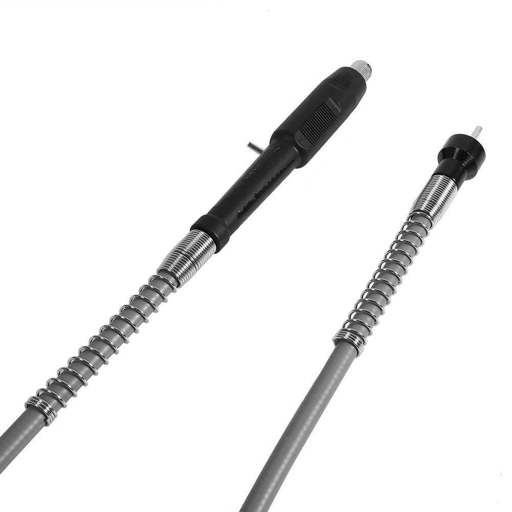 Universal Flexible Flex Shaft Extension Cord Flexible Shaft for Rotary Grinder Tool M8 Keyless Chuck Clamping Dia. 3.2mm - Image 2