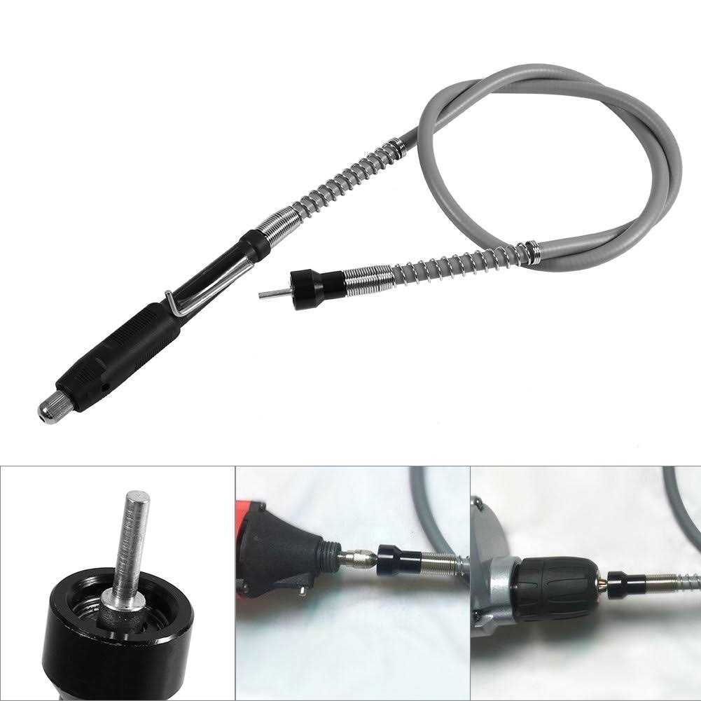 Universal Flexible Flex Shaft Extension Cord Flexible Shaft for Rotary Grinder Tool M8 Keyless Chuck Clamping Dia. 3.2mm - Image 3
