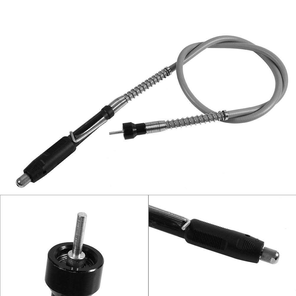 Universal Flexible Flex Shaft Extension Cord Flexible Shaft for Rotary Grinder Tool M8 Keyless Chuck Clamping Dia. 3.2mm - Image 5