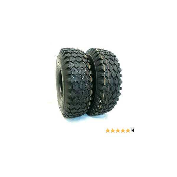 Two New 4.10/3.50-4 4ply Stud Tubeless Tires Dolly Handtruck 410/350-4 - Image 3