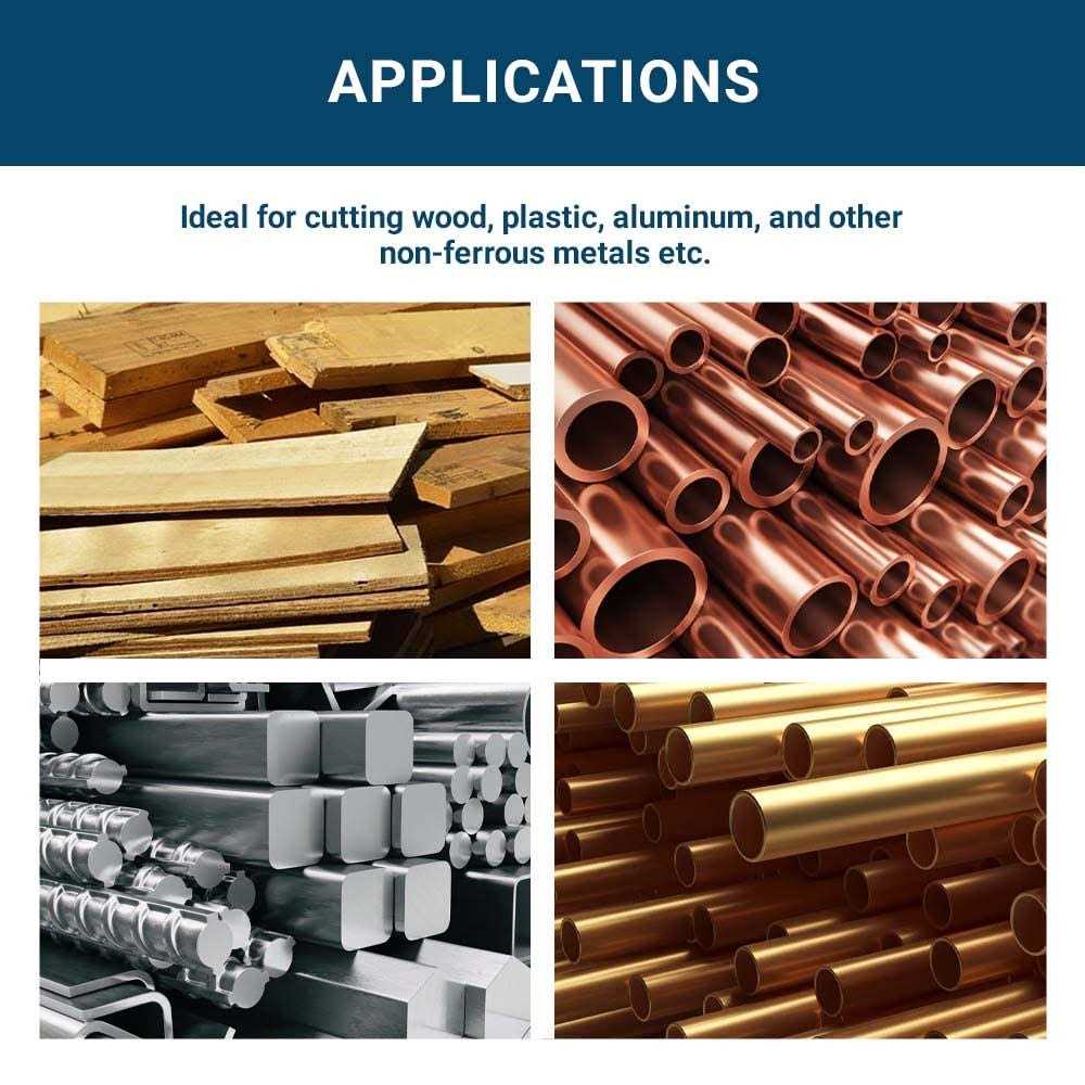 Benchmark Abrasives TCT Saw Blade with 5/8 inch Arbor - Image 3