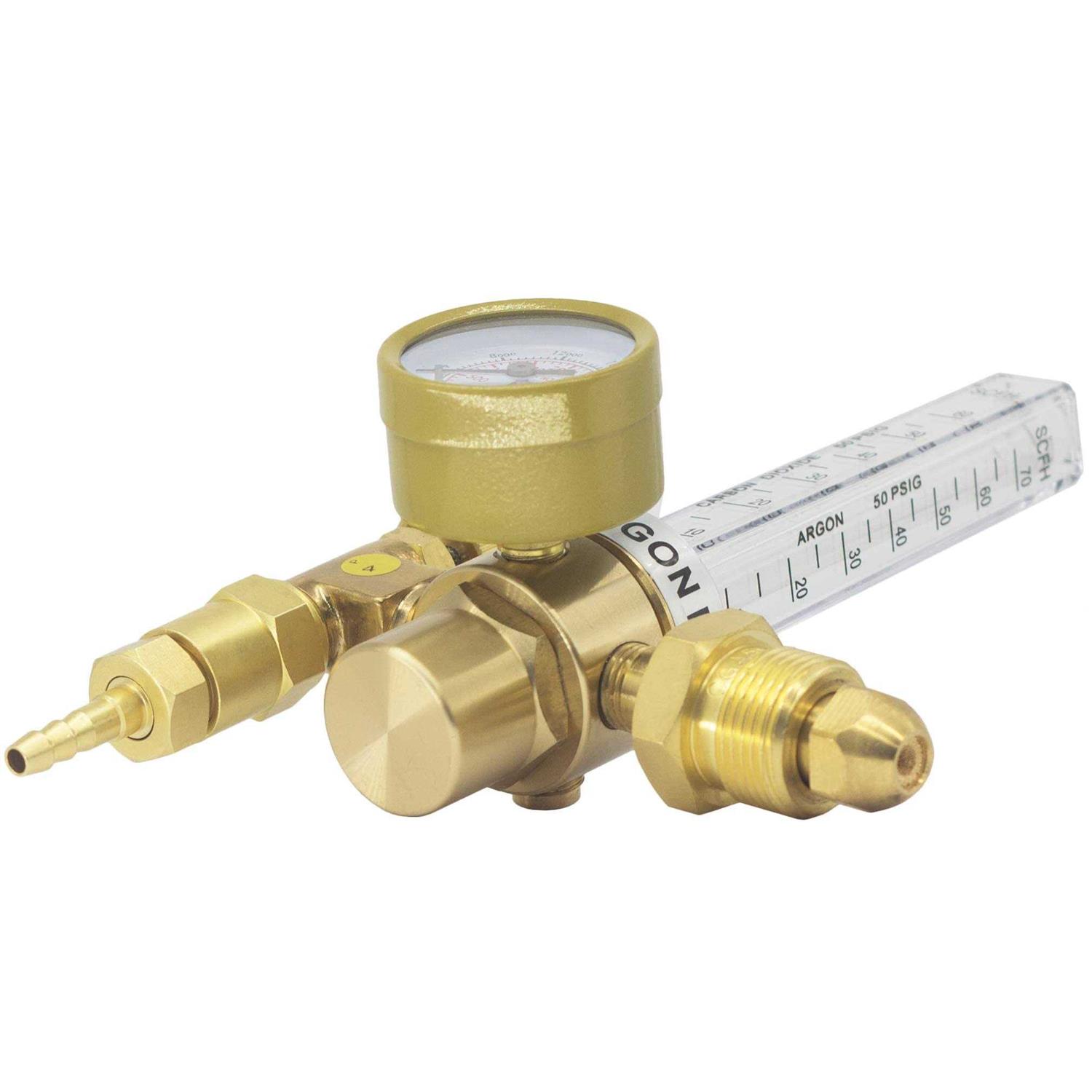 Rx Weld Argon/CO2 Mig Tig Flow Meter Gas Regulator Gauge with Gas Hose Welding Weld - Image 5