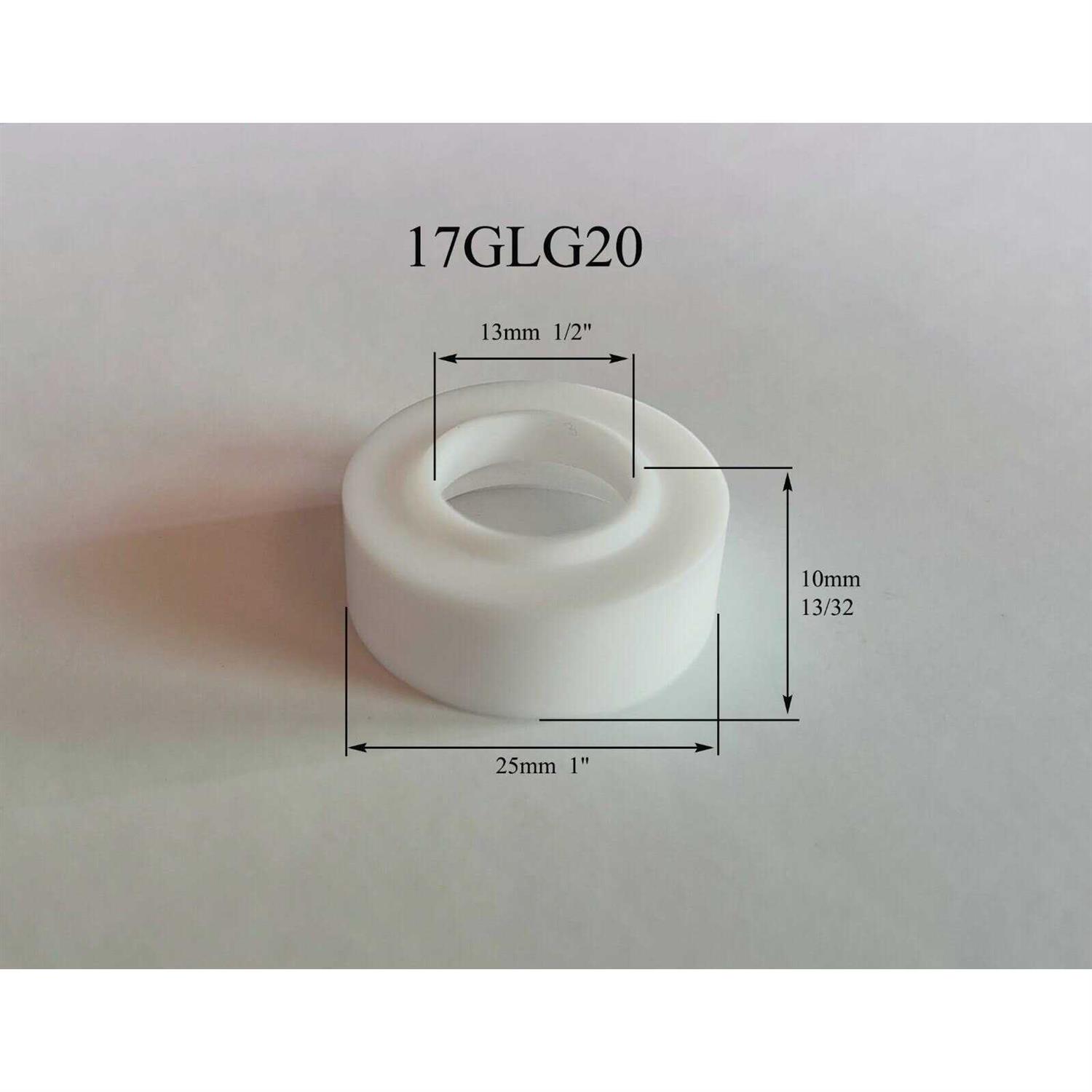 Riverweld TIG Jumbo Gas Lens Collet Bodies Large Diameter Fit SR WP 9 20 25 TIG Welding Torch - Image 4