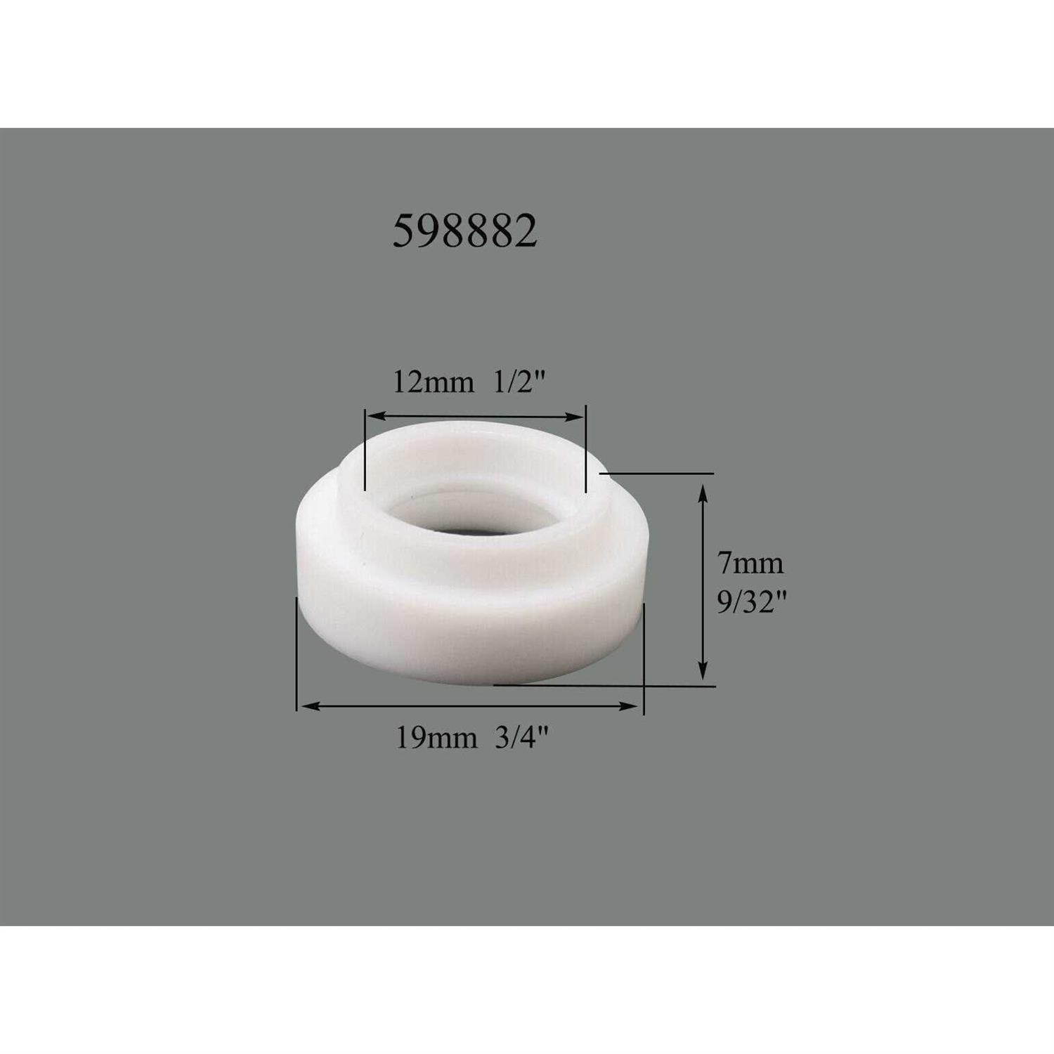 Riverweld TIG Jumbo Gas Lens Collet Bodies Large Diameter Fit SR WP 9 20 25 TIG Welding Torch - Image 5