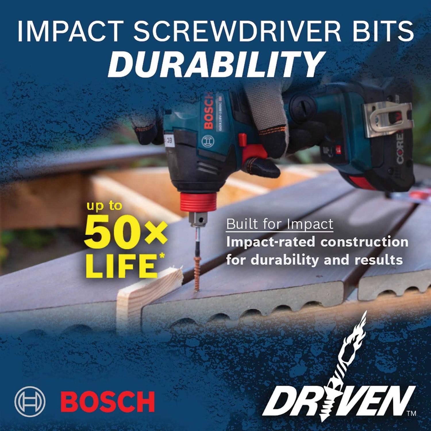 Bosch SDMSD45 45 pc. Driven Impact Screwdriving Custom Case Set - Image 4