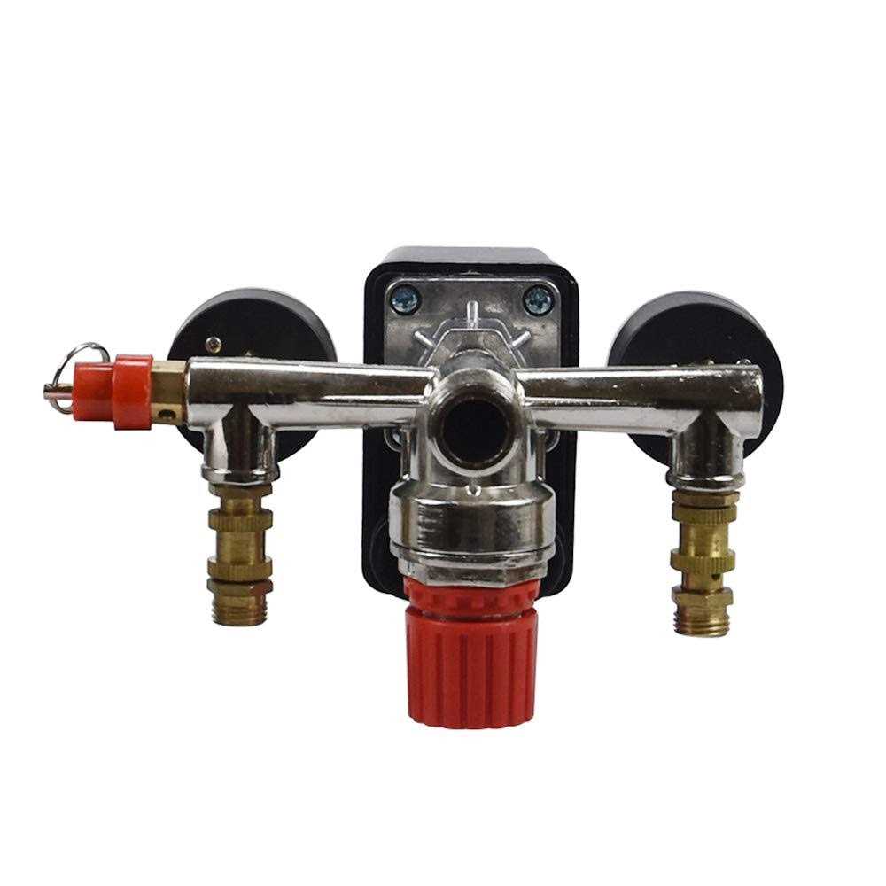 Air compressor pressure control switch valve pressure gauge - Image 5