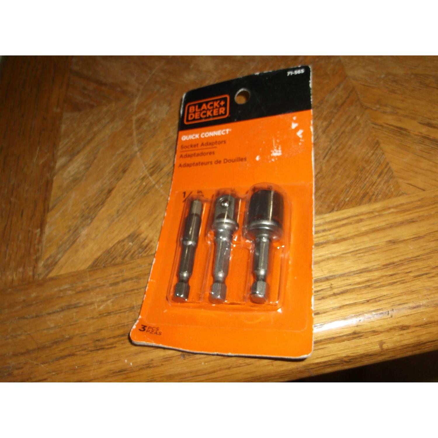 BLACK+DECKER 71-565 Socket Adaptor Set - Image 3