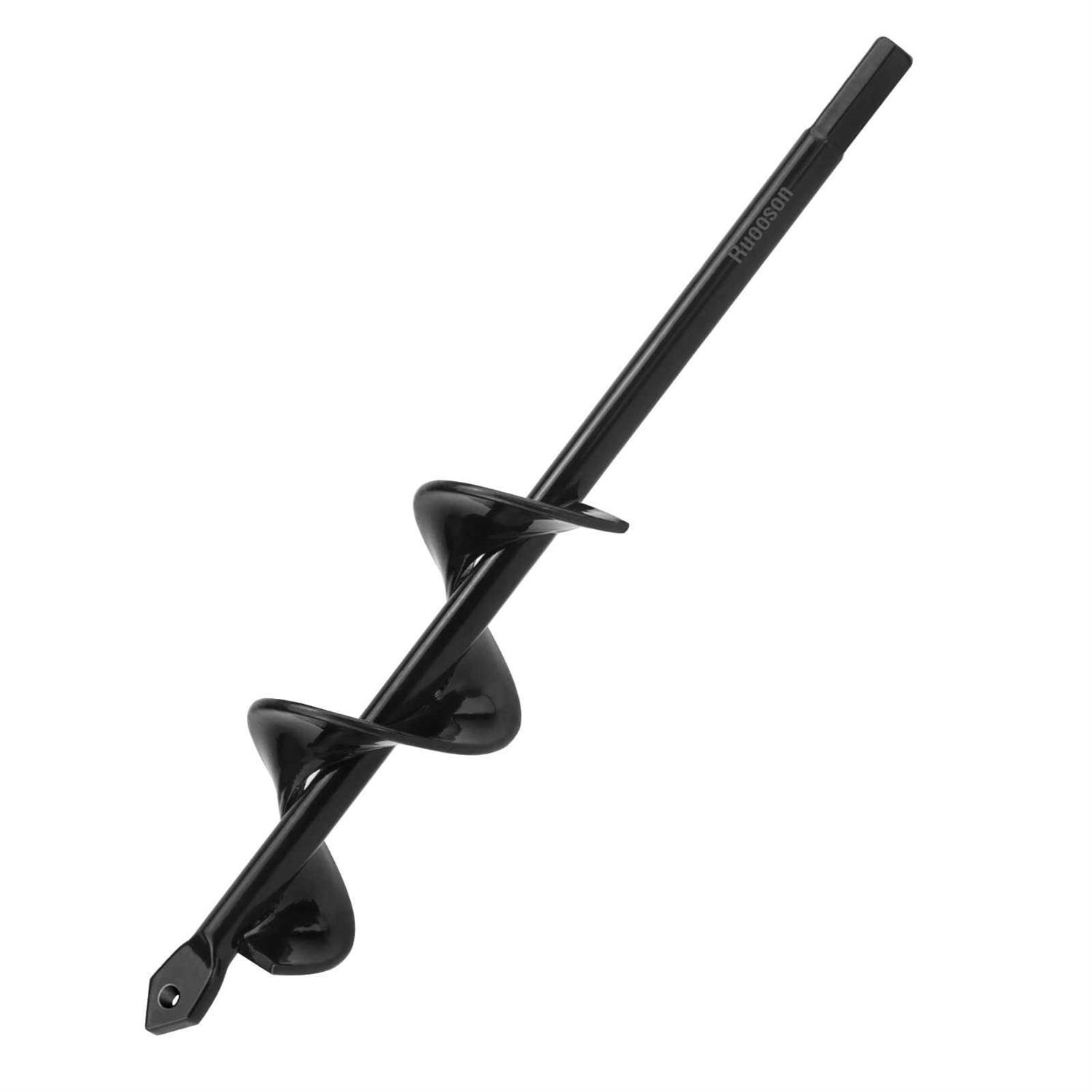 Auger Drill Bit For Planting Ruooson Garden Augerspiral Drill - Image 3