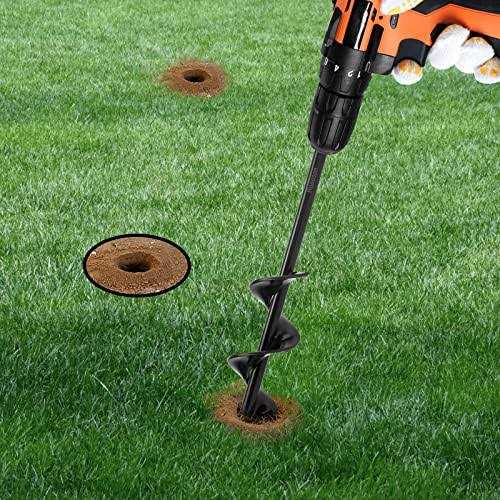 Auger Drill Bit For Planting Ruooson Garden Augerspiral Drill - Image 4