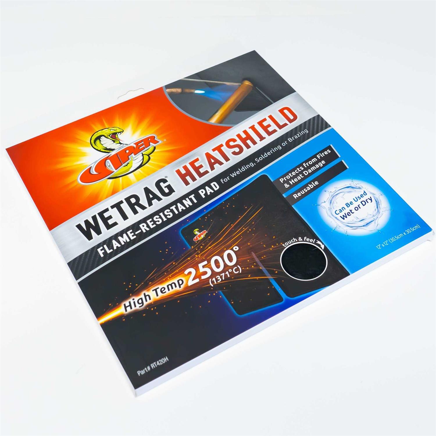 Refrigeration Technologies Viper WetRag Heatshield Flame Resistant Pad - Image 4