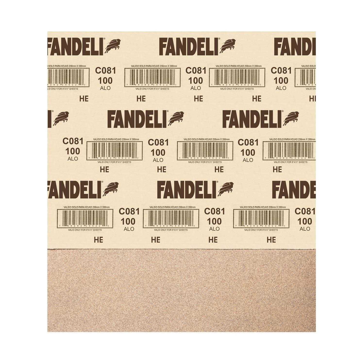 Fandeli Grit Multipurpose Sandpaper Sheets - Image 4