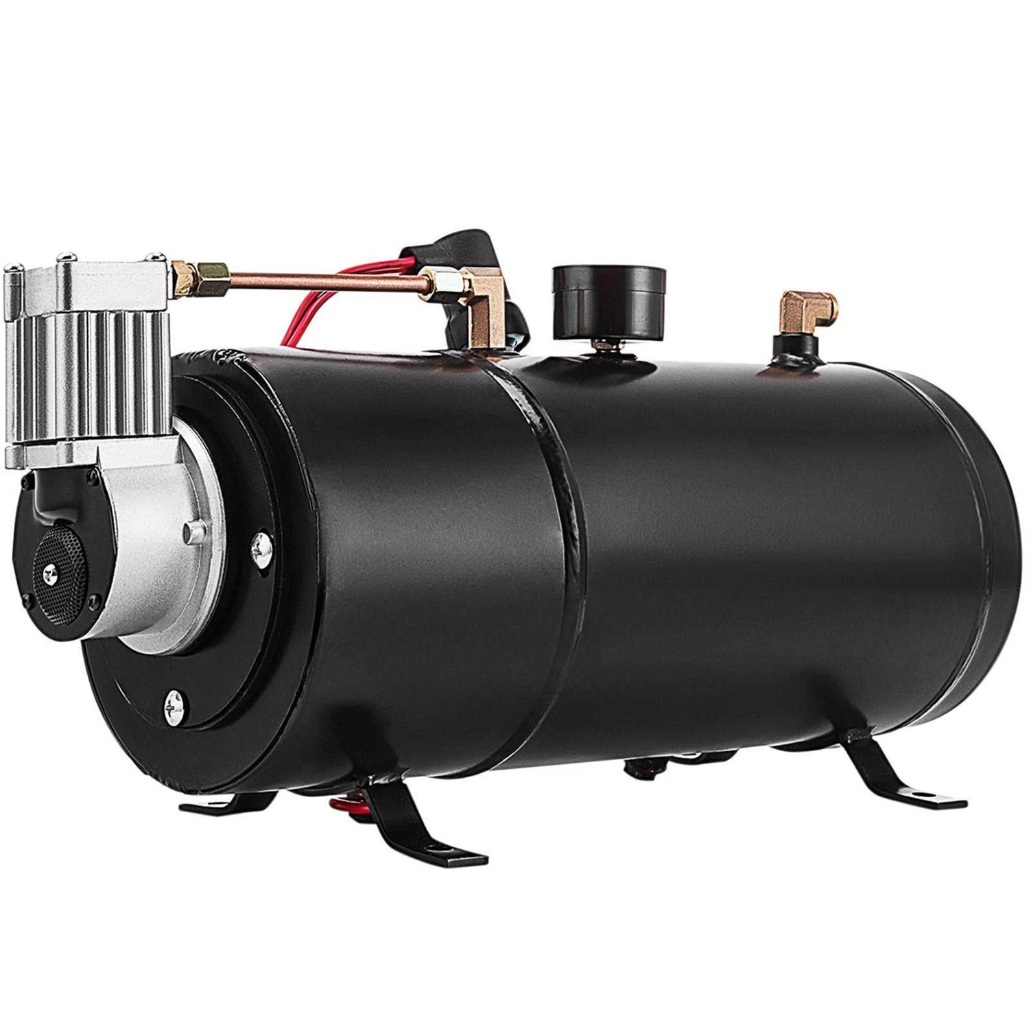 VEVOR 120 PSI 12V Air Compressor & Tank Pump For Air Horn BAGS Vehicle US NEW LBPJ120PSILBYSJ01V0 - Image 4