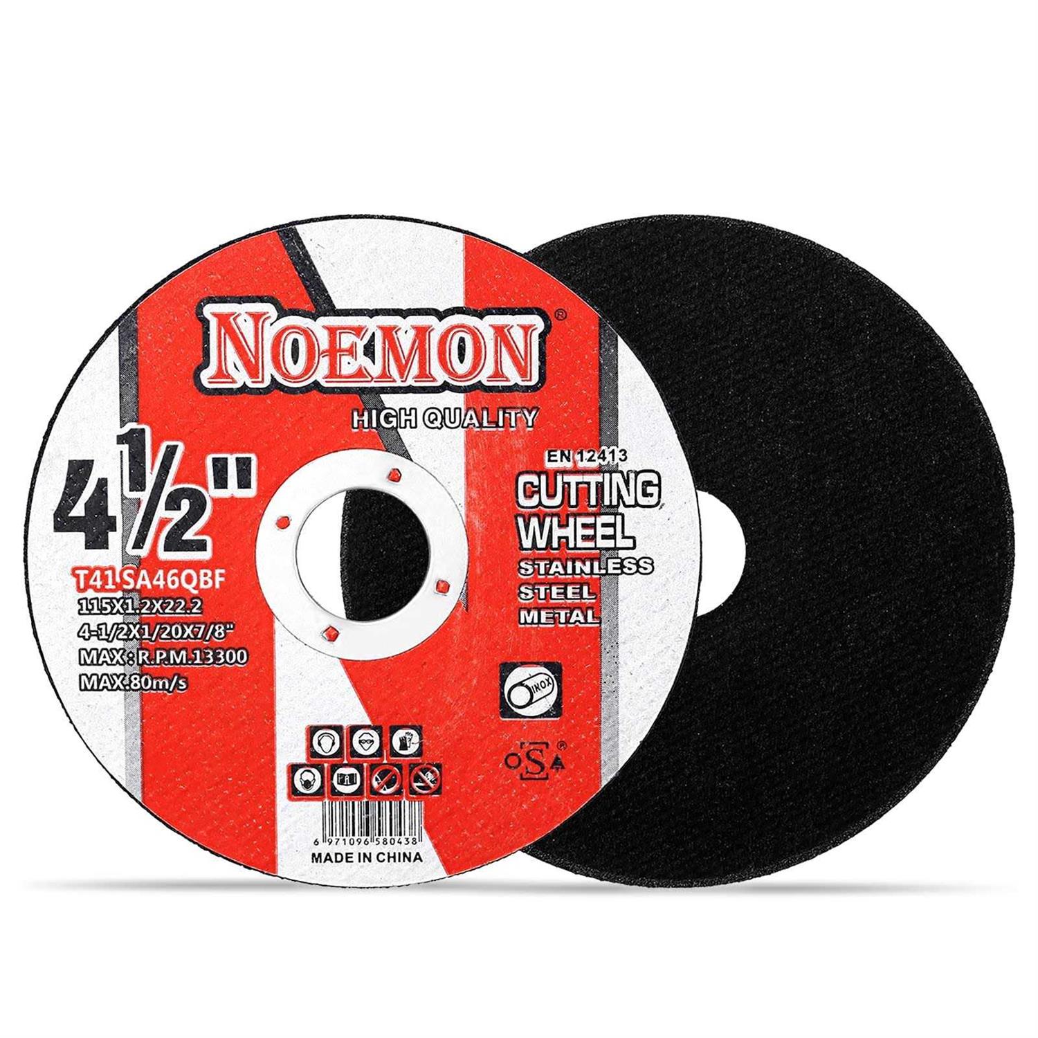 Cutting Wheel 4 1/2 for Angle Grinder Metal Cutting Wheel 4.5 Die Grinder Cut Off Wheel for Metal - Image 3