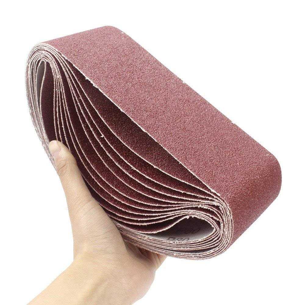 Coceca 3x21 Inches Sanding Belts Aluminum Oxide Sanding Belt for Belt Sander - Image 5