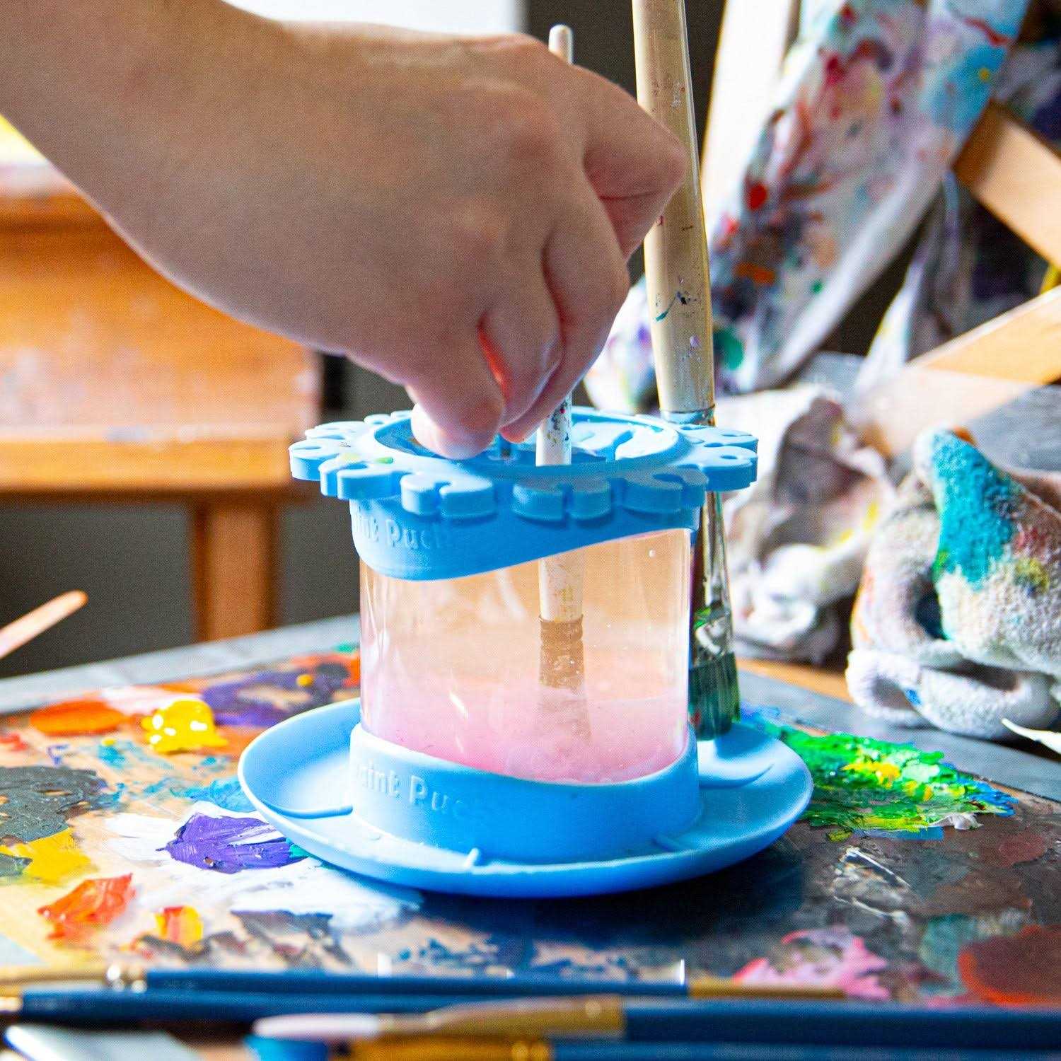 Paint Brush Cleaner Rinse Cup Fine Art Studio Classroom - Image 3