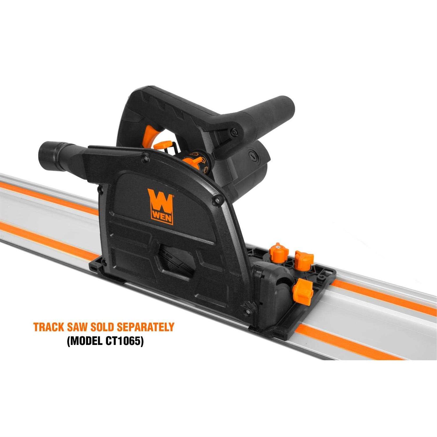 WEN 110-Inch Track Saw Track Guide Rail and Adapters - Image 3