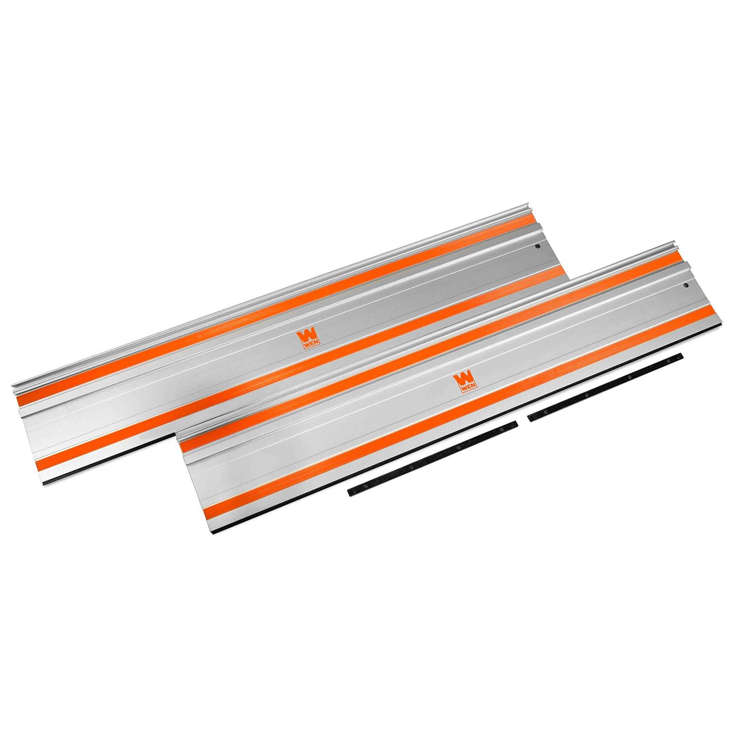 WEN 110-Inch Track Saw Track Guide Rail and Adapters - Image 5