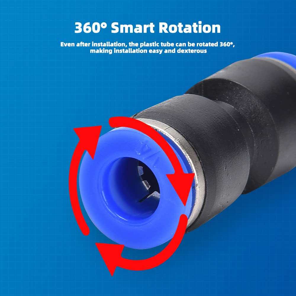 CGELE 60Pcs Quick Connect Air Hose Fittings 5/32 1/4 5/16 3/8 1/2 Inch - Image 5