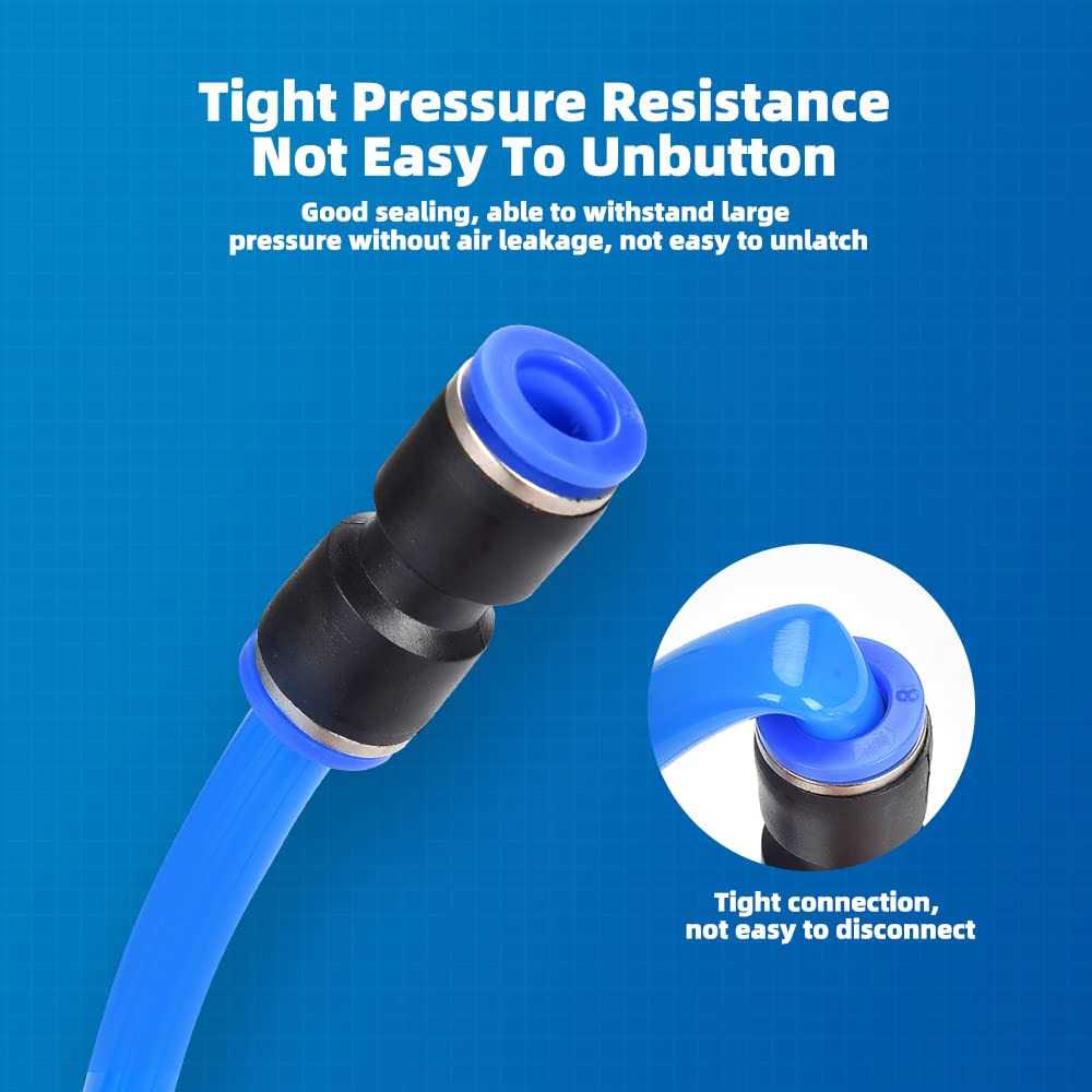 CGELE 60Pcs Quick Connect Air Hose Fittings 5/32 1/4 5/16 3/8 1/2 Inch - Image 3
