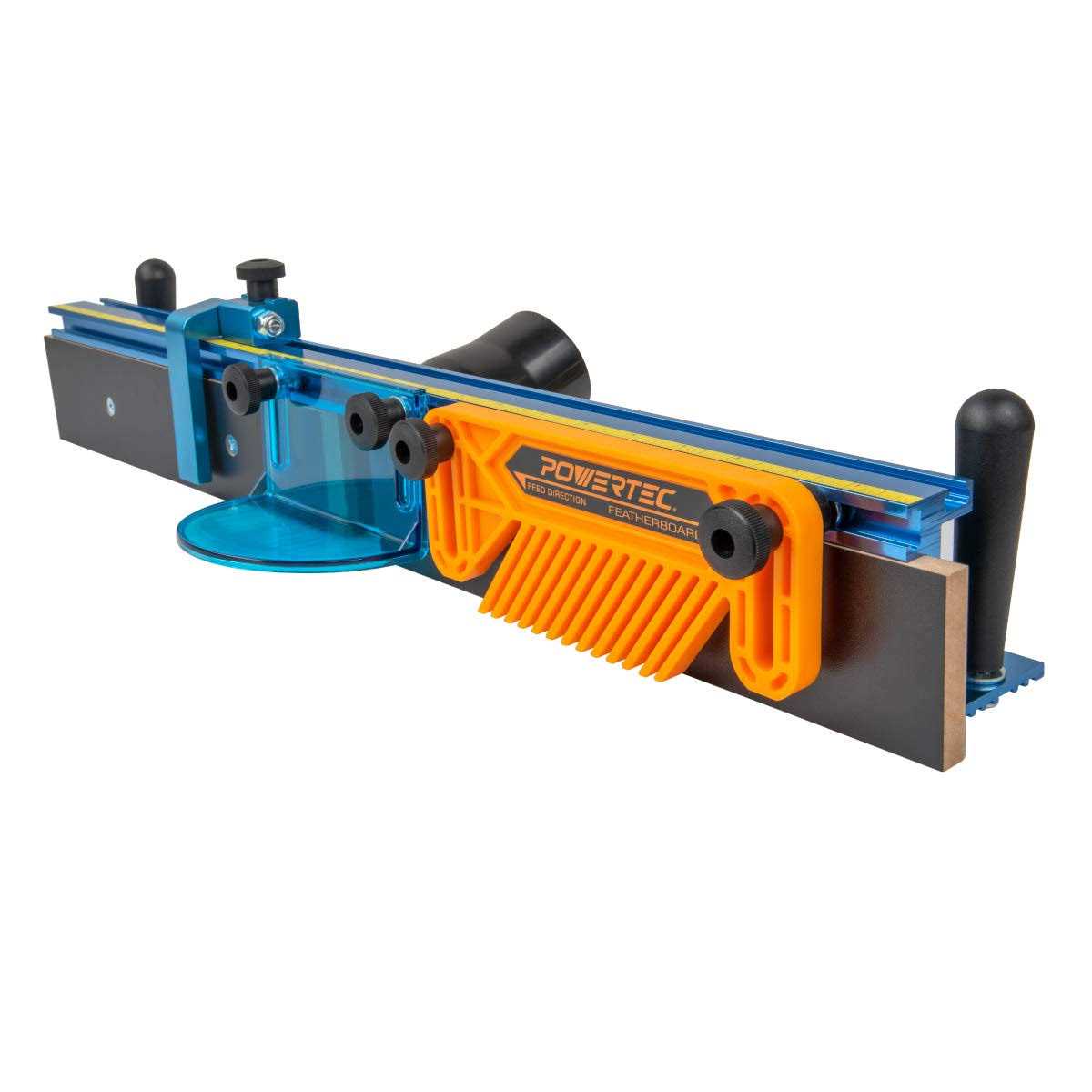Powertec 71536 Deluxe Router Table Fence System 3-3/8 Tall 24' Long