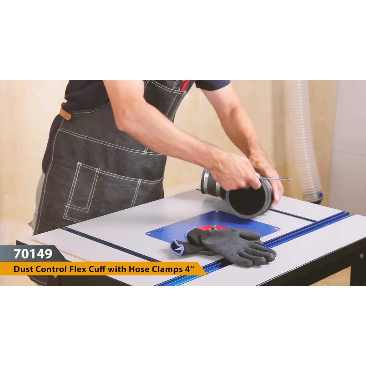 Powertec 71536 Deluxe Router Table Fence System 3-3/8 Tall 24' Long - Image 4